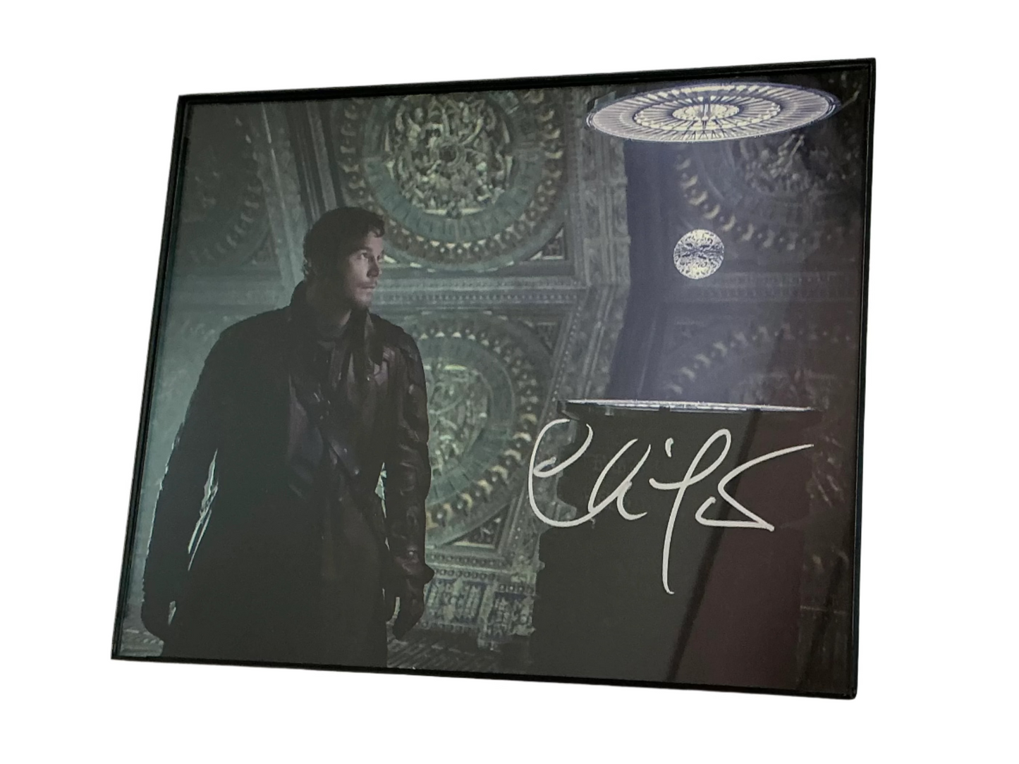 Chris Pratt Signed 10"x8" Guardians of the Galaxy Autograph Y'allywood Props