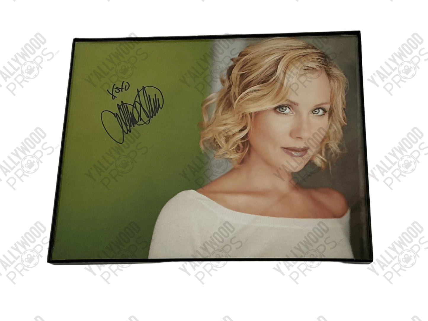 Christina Applegate Signed 8x10" Movie Prop Y'allywood Props