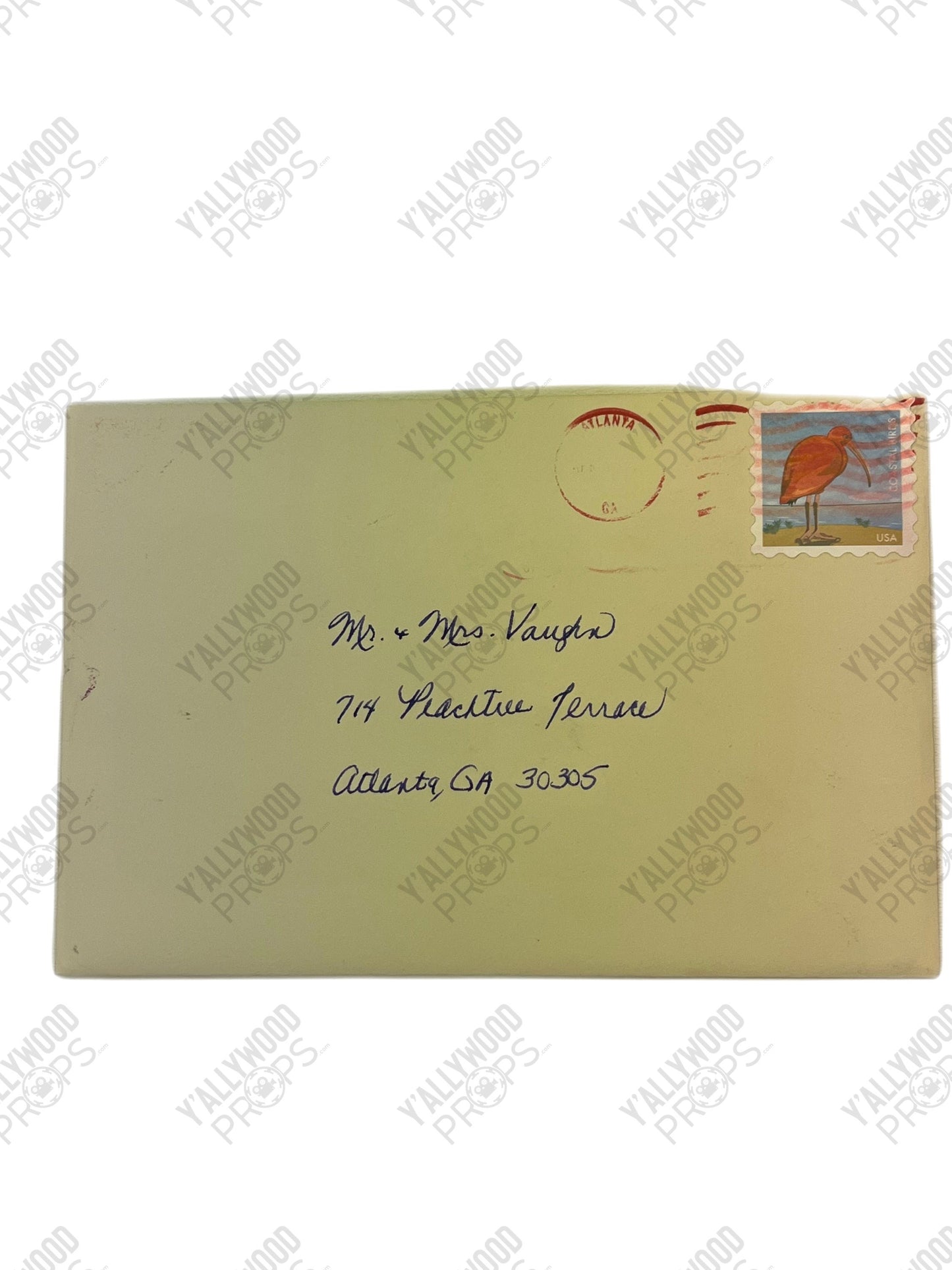 Hero Thank You Note Envelope from Survivor’s Remorse Movie Prop Y'allywood Props