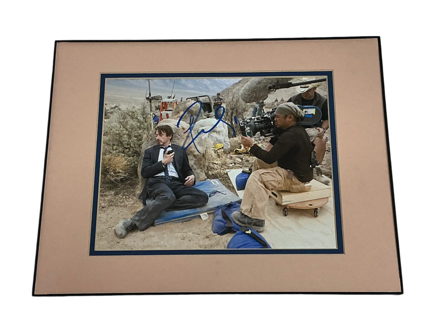 Robert Downy Jr. Signed 8x10" Iron Man 1 Movie Prop Y'allywood Props