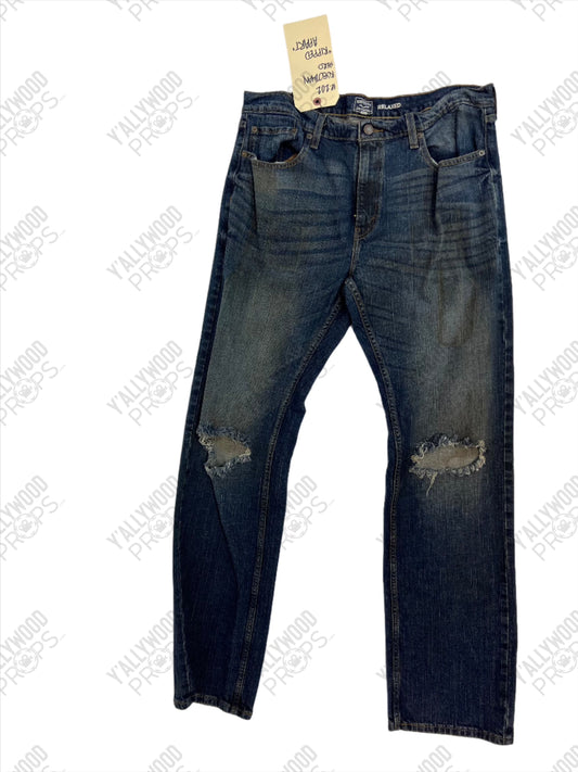 Cliff, Robot Man’s Jeans Doom Patrol Movie Prop Y'allywood Props Hero S2E2 36x34 A Lot 1
