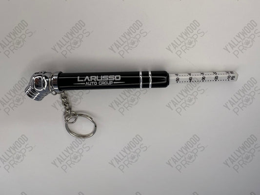LaRusso Auto Group Tire Pressure Keychain Cobra Kai Movie Prop Y'allywood Props