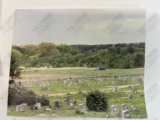 Graveyard Photos The Outsider S1E5 Movie Prop Y'allywood Props Barn Further Back