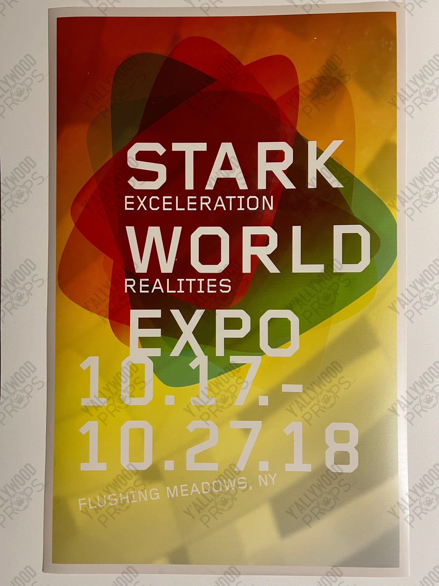 Staten Island Ferry Ad Spider-man: Homecoming Movie Prop Y'allywood Props Stark Expo