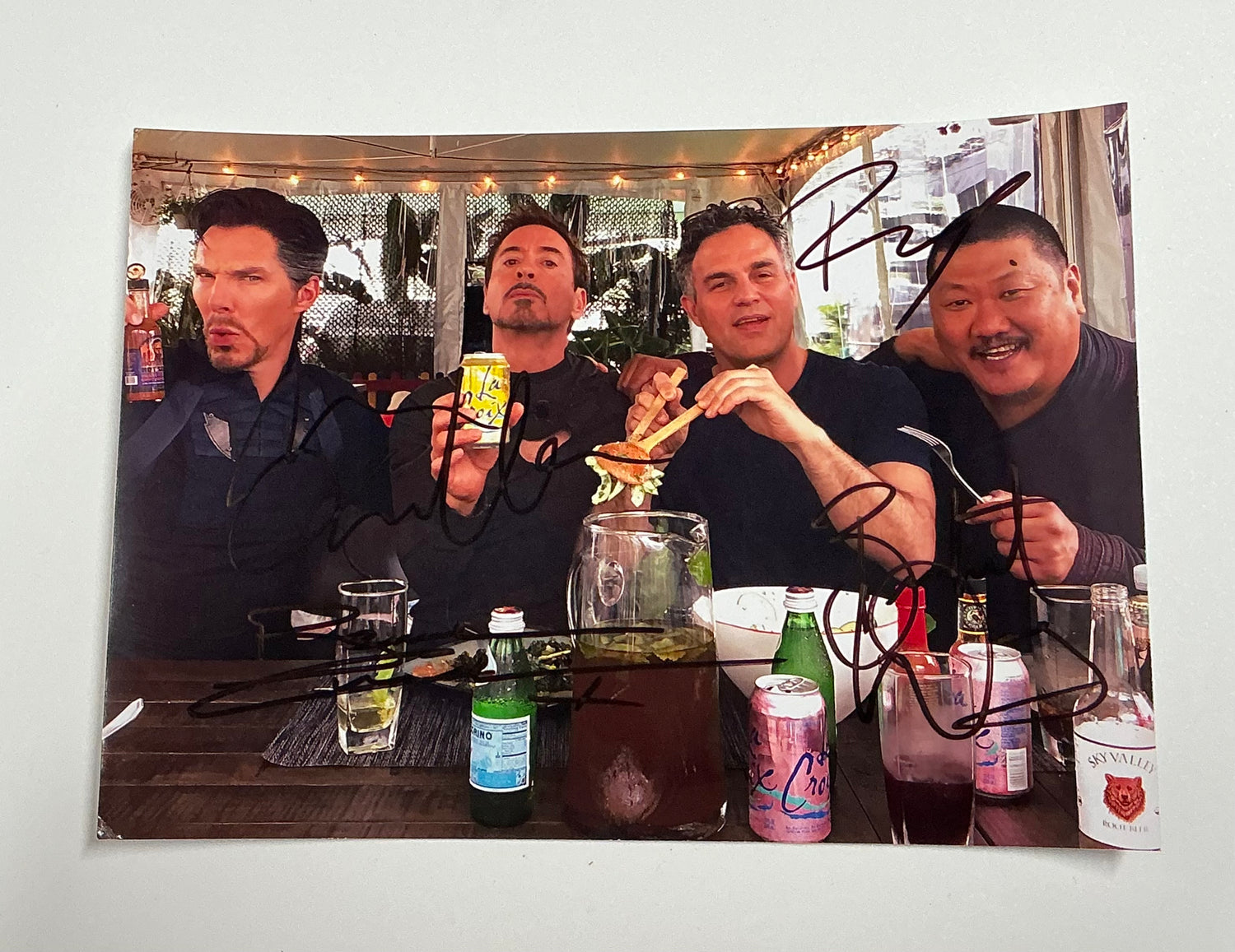 Avengers: Infinity War (2018) Signed 6x8" Movie Prop Y'allywood Props