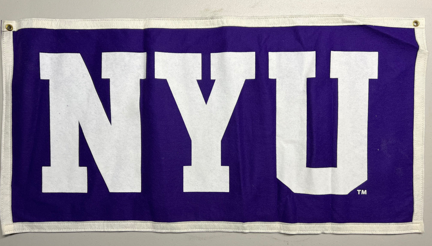 NYU Banner Jumanji Next Level Movie Prop Y'allywood Props