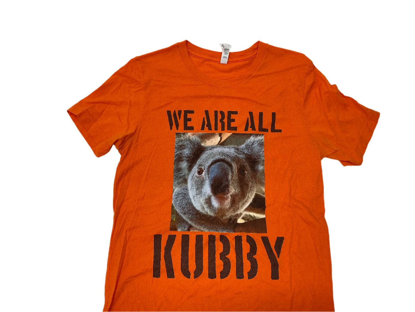 We Are All Kubby T-Shirts S1E7 Woke (2020-2022) Movie Prop Y'allywood Props We are all Kubby Orange Large