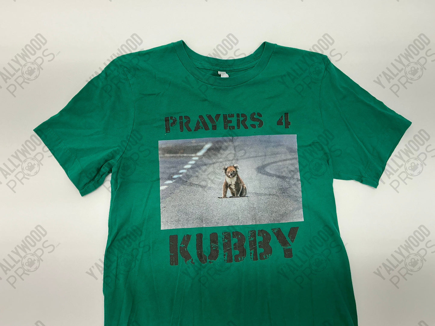 We Are All Kubby T-Shirts S1E7 Woke (2020-2022) Wardrobe Y'allywood Props Prayers 4 Kubby Green Small