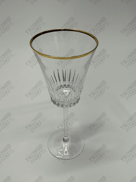 Crystal Glass Coming 2 America Dinner (2021) Movie Prop Y'allywood Props
