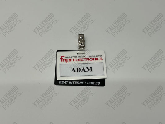 Name Tag The War with Grandpa (2020) Movie Prop Y'allywood Props Adam Production Used