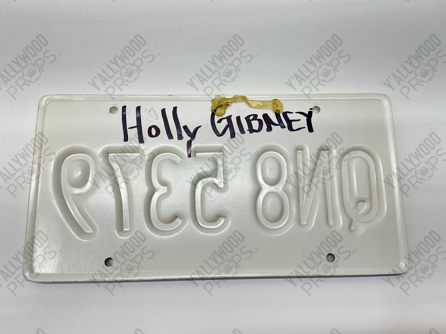 Holly Gibney's License Plate Stephen King's The Outsider (2020) Movie Prop Y'allywood Props