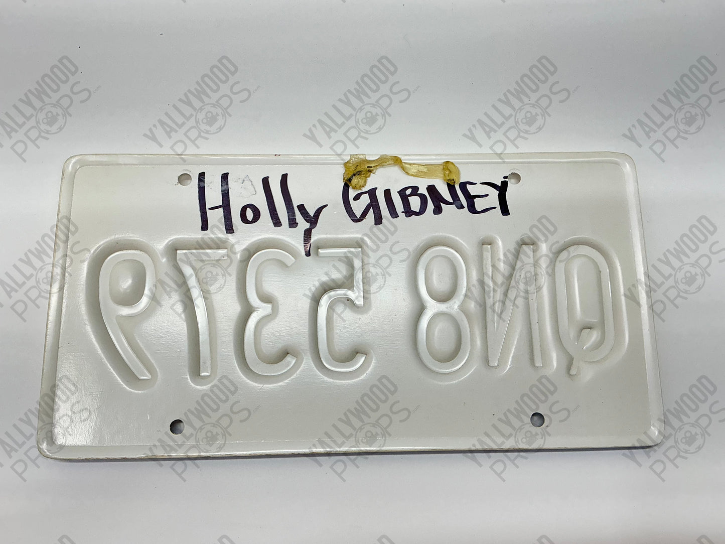 Holly Gibney's License Plate Stephen King's The Outsider (2020) Movie Prop Y'allywood Props