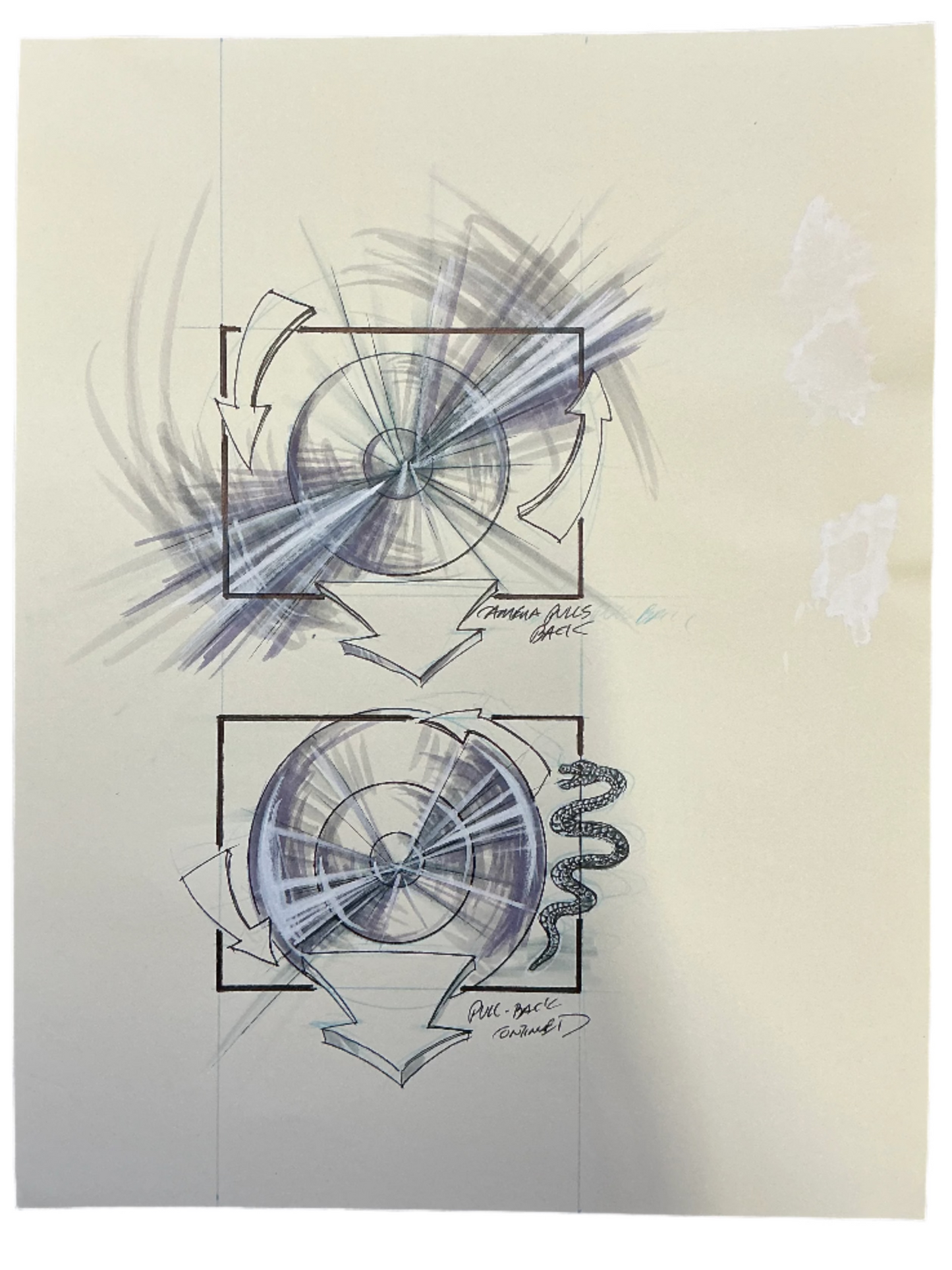 Original Storyboards S2E19 Xena: Warrior Princess (1995-2001) Memorabilia Y'allywood Props Option 1