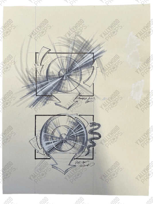 Original Storyboards S2E19 Xena: Warrior Princess (1995-2001) Memorabilia Y'allywood Props Option 1