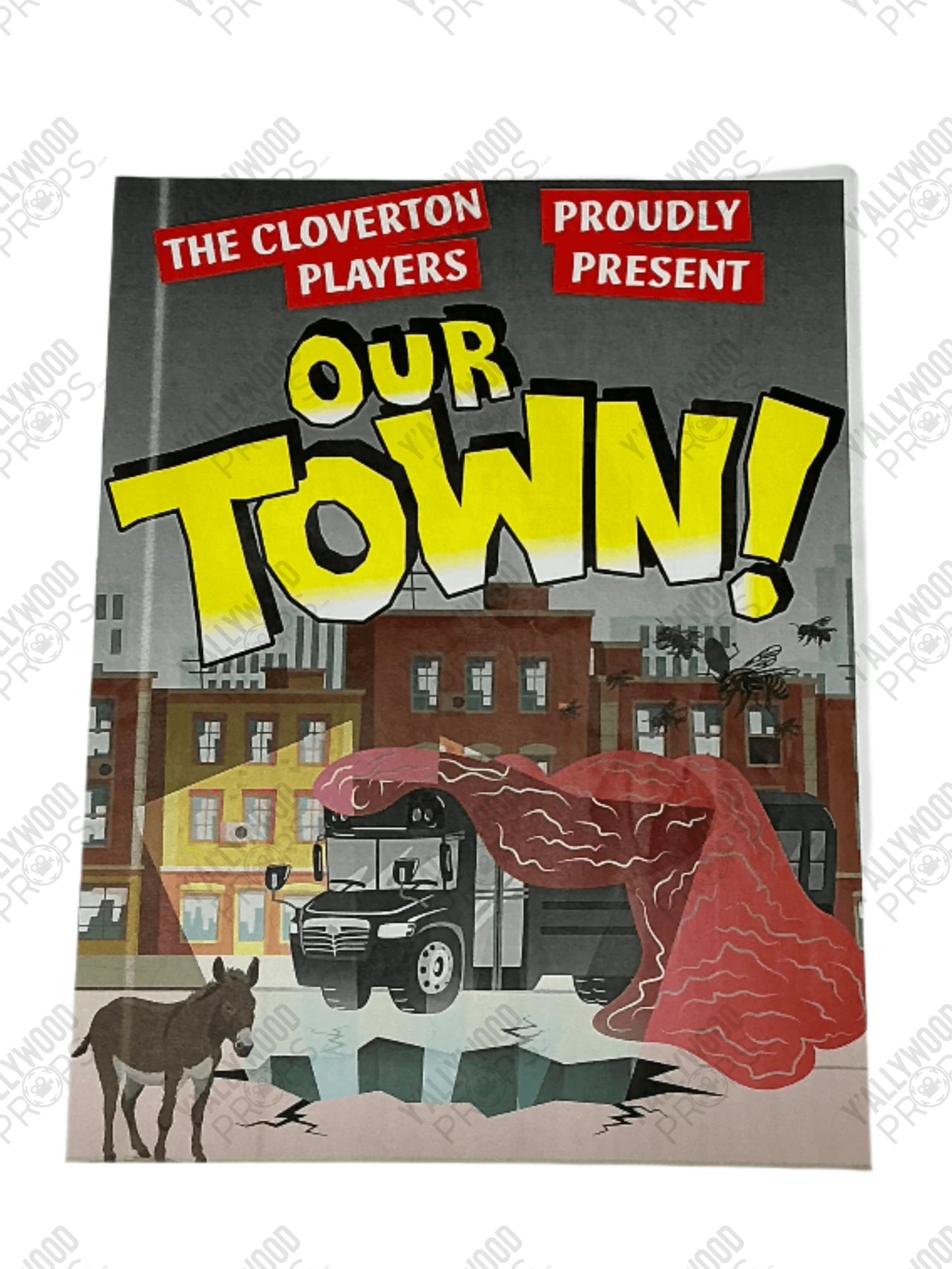 Our Town Flyers Doom Patrol (2019) Movie Prop Y'allywood Props