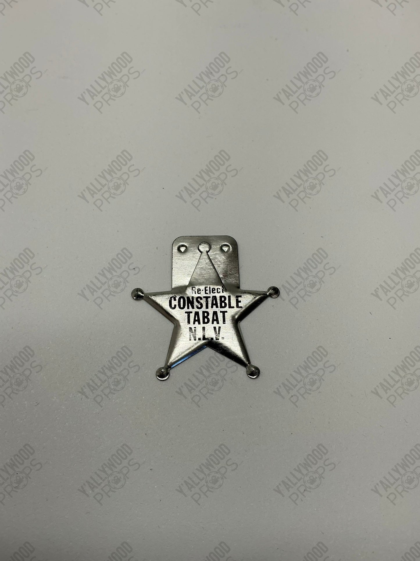 Vintage Bicentennial & Political Buttons American Made (2017) Movie Prop Y'allywood Props Constable Tabat N.L.V. No Pin