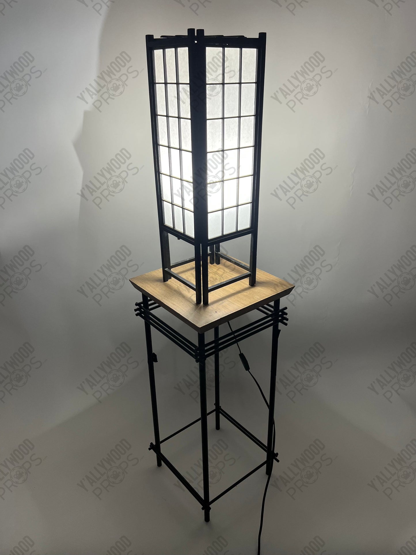 Lamp & Stand from Larusso Home Cobra Kai Movie Prop Y'allywood Props
