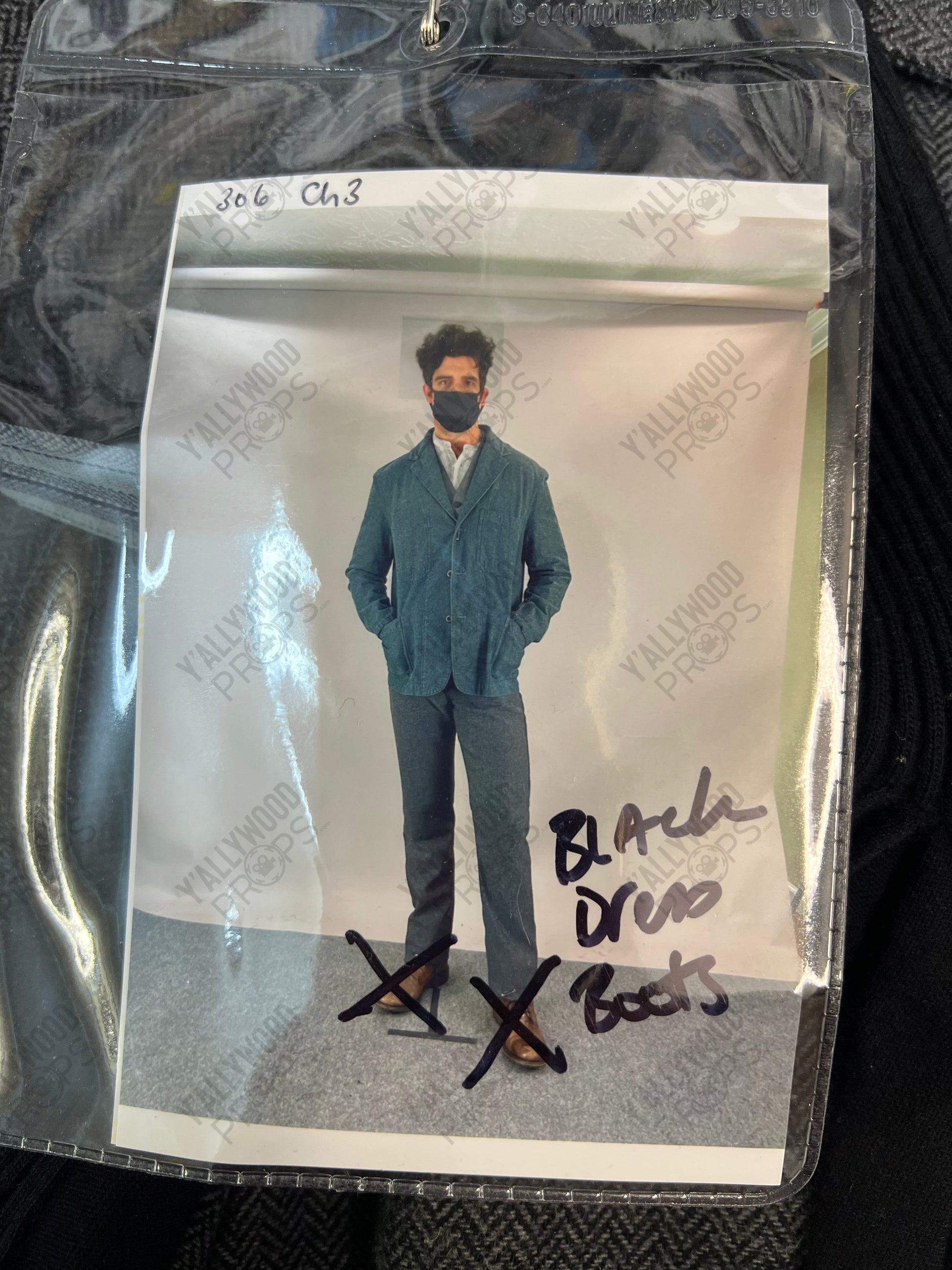 Malcom’s Outfit S3E6 Doom Patrol Wardrobe Y'allywood Props