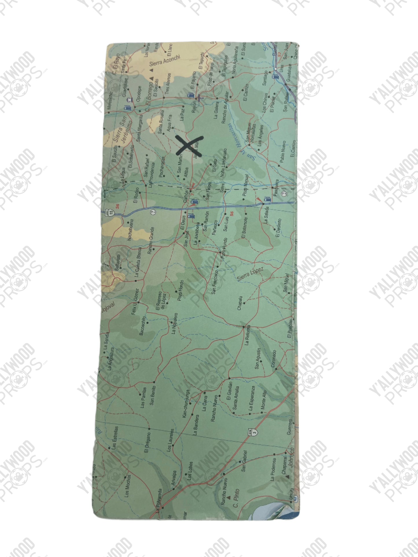 Johnny’s Mexican Map S5E1 Cobra Kai Movie Prop Y'allywood Props