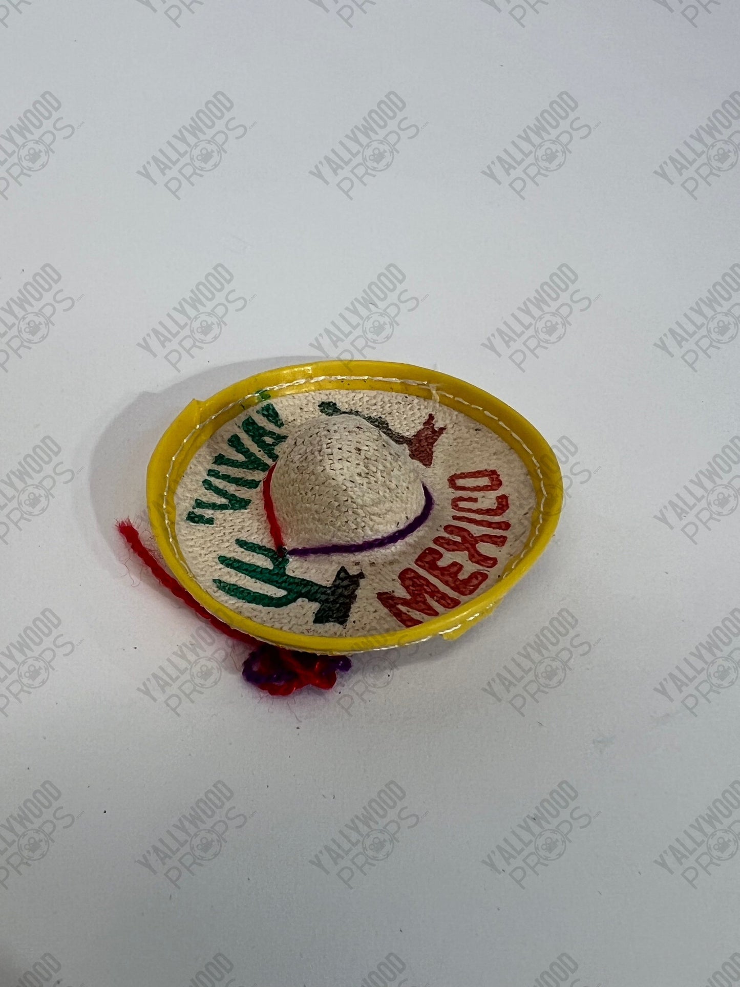 Souvenir Mexican Hats S5E1 Cobra Kai Wardrobe Y'allywood Props Yellow