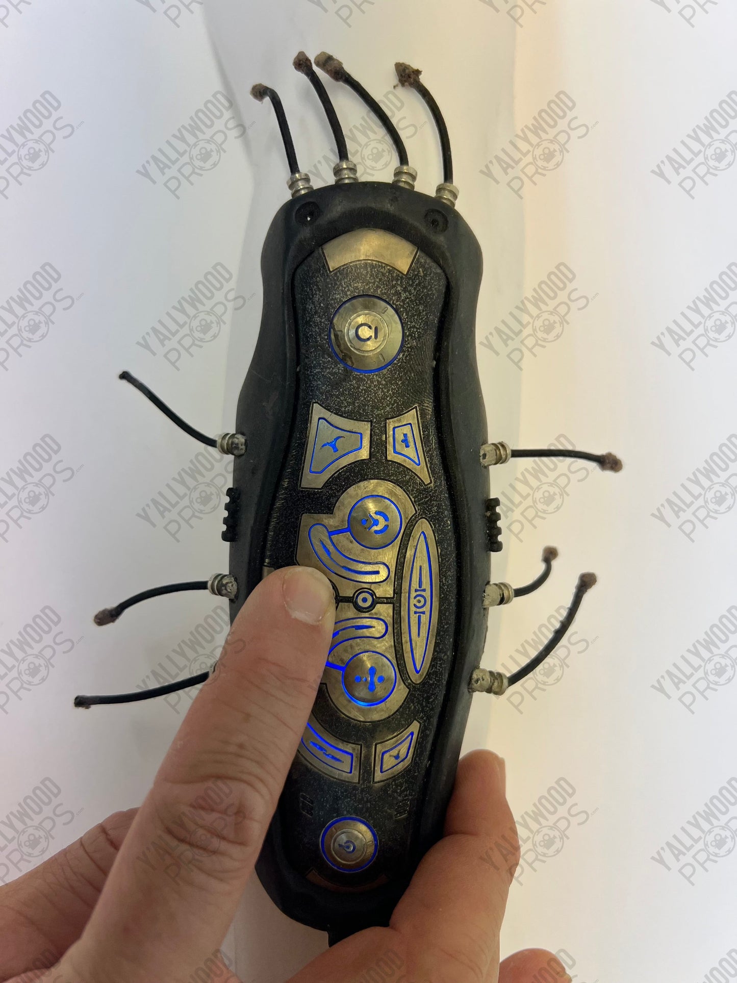 Guardians of the Galaxy Prison Guard Arm Pad Movie Prop Y'allywood Props