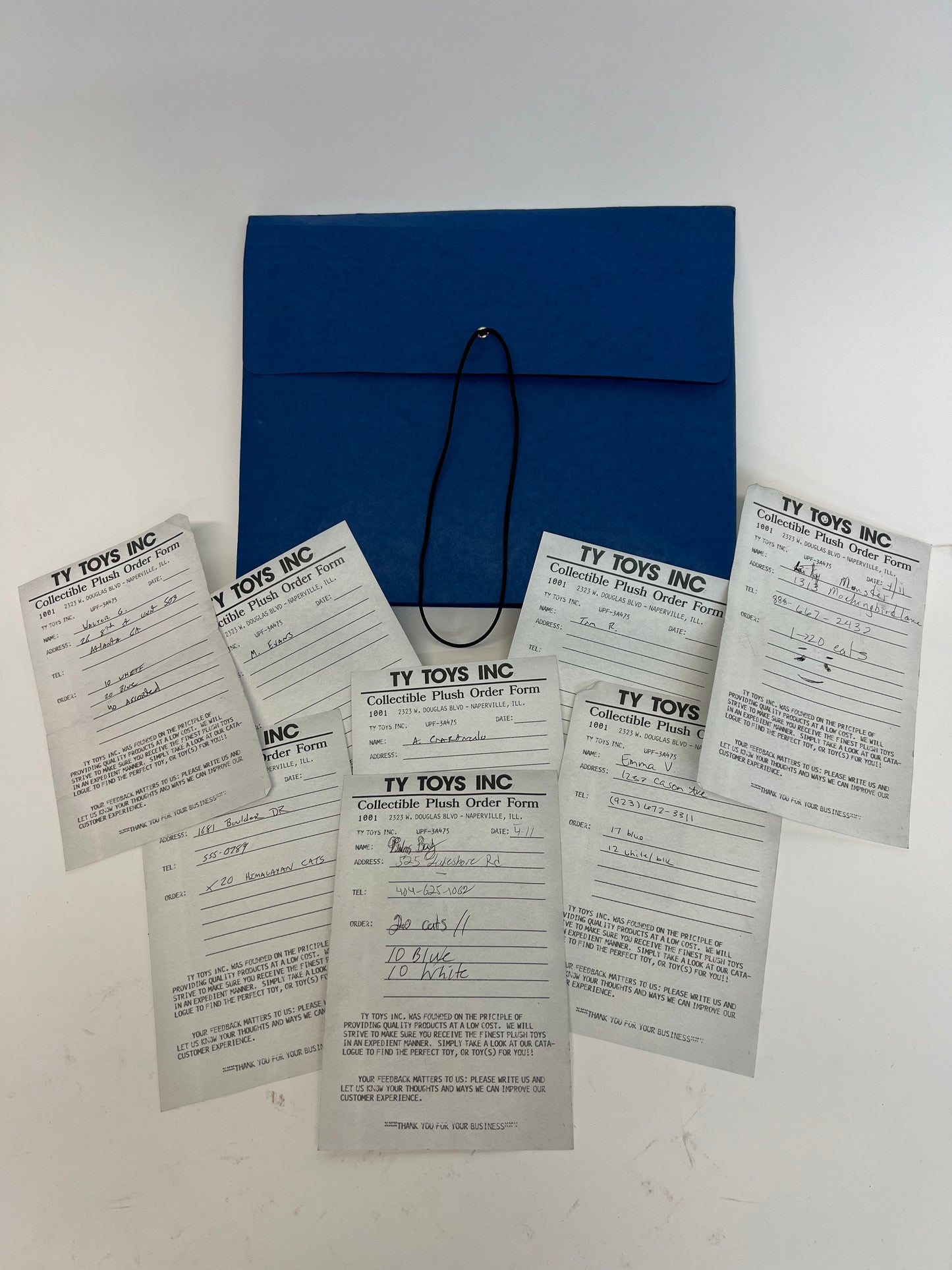 Elizabeth Bank’s Trade Show Folder The Beanie Bubble Movie Prop Y'allywood Props