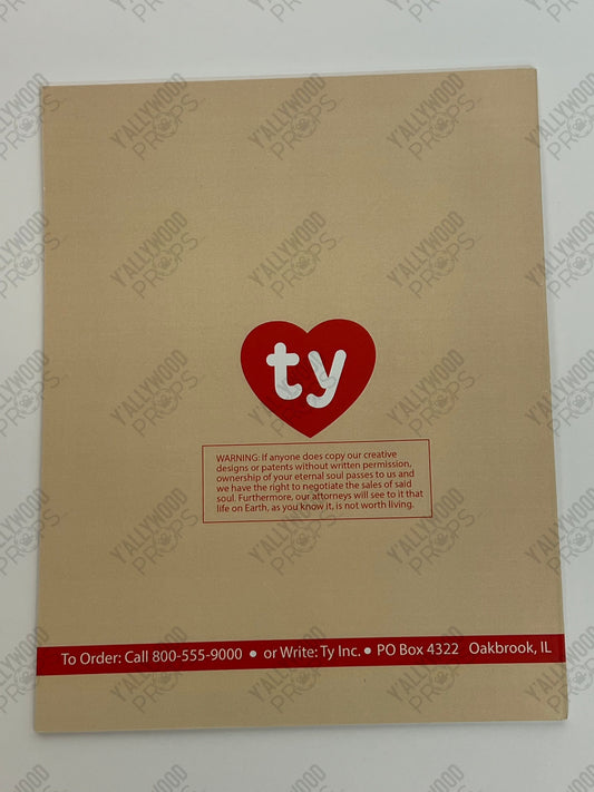 1993 Beanie Baby Catalog The Beanie Bubble Movie Prop Y'allywood Props