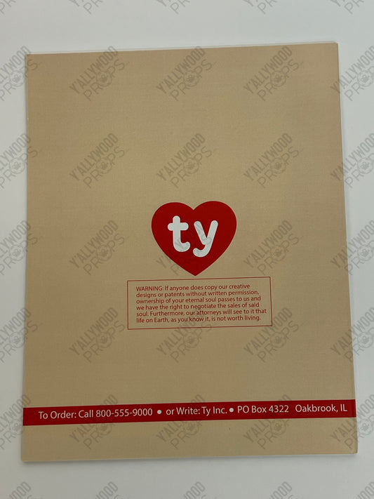 1993 Beanie Baby Catalog The Beanie Bubble Movie Prop Y'allywood Props