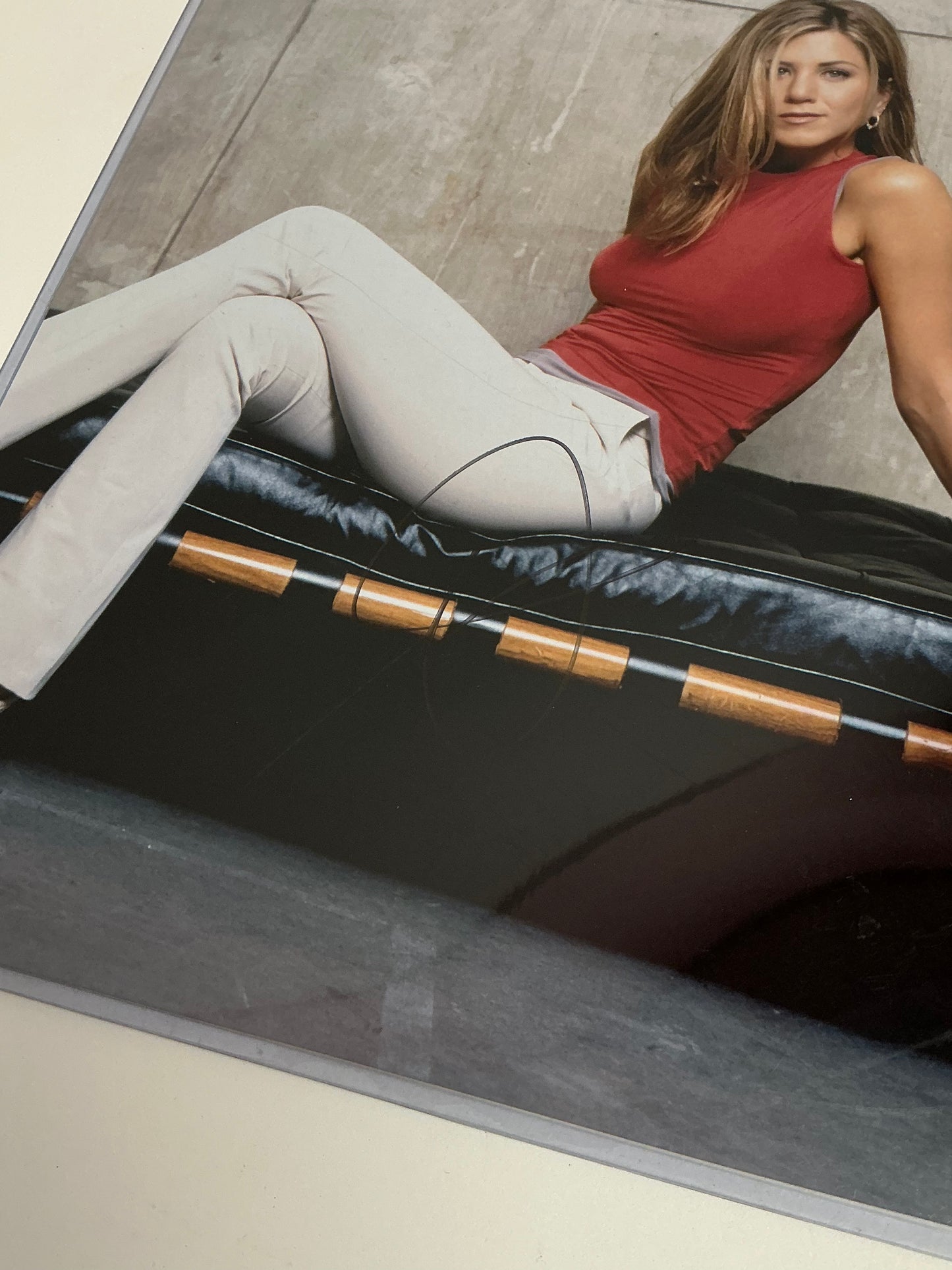 Jennifer Aniston Signed 11"x14" Autograph Y'allywood Props