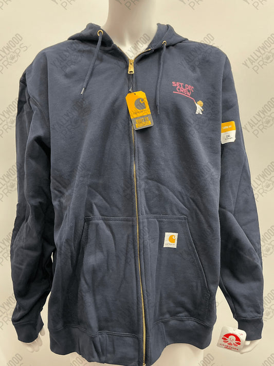 Harold and the Purple Crayon Zip Up 2XL Hoodie Sweatshirt Cast & Crew Gift Wardrobe Y'allywood Props
