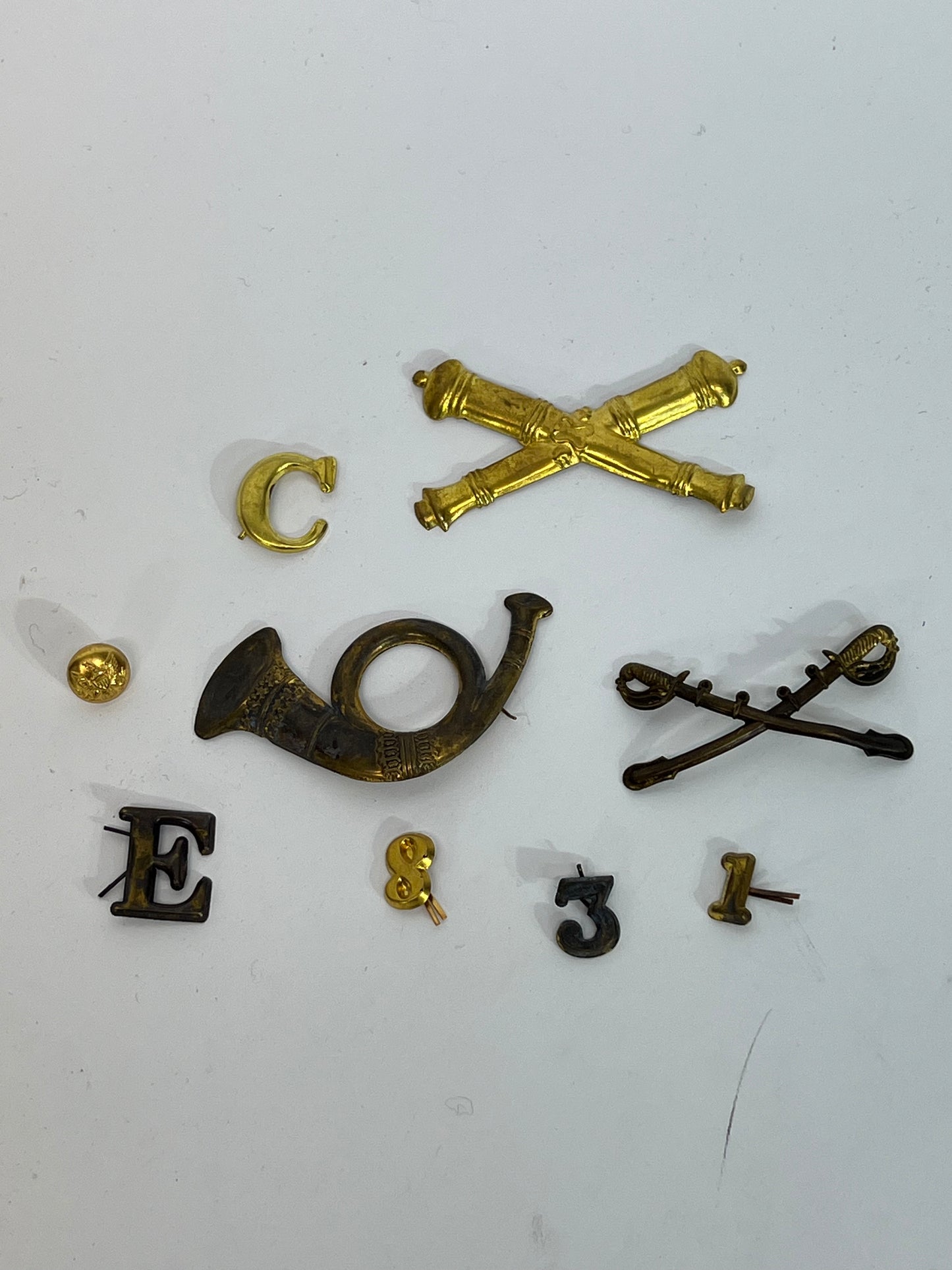 Civil War Cap/Hat Insignias Emancipation Movie Prop Y'allywood Props