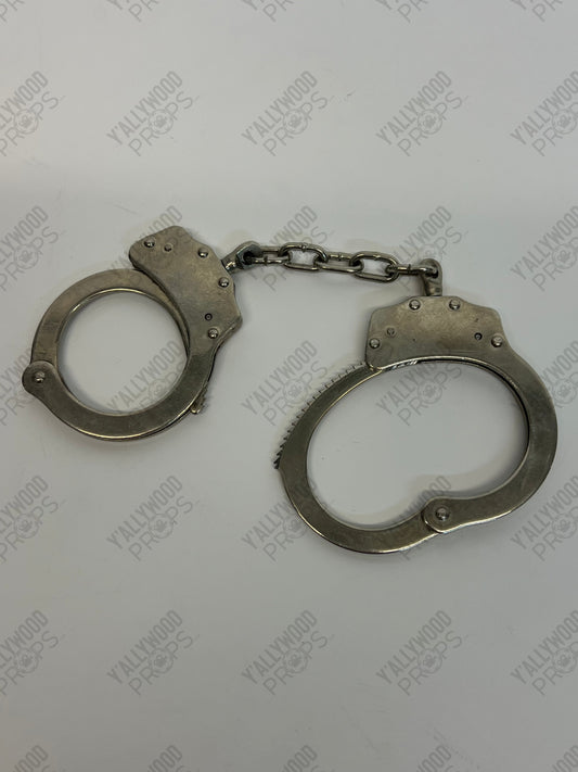 Jason Bateman’s Handcuffs The Outsider Movie Prop Y'allywood Props