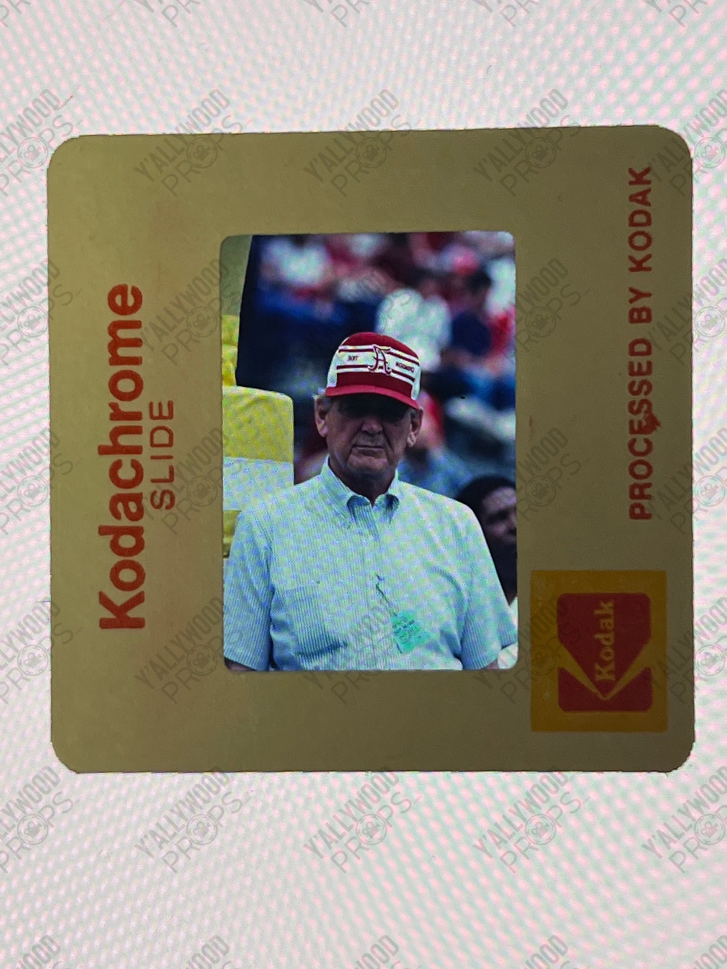 Jimmy Cribb Original Alabama Crimson vs Tennessee 1982 Tide 35mm Slide Bear Bryant sports memorabilia Y'allywood Props