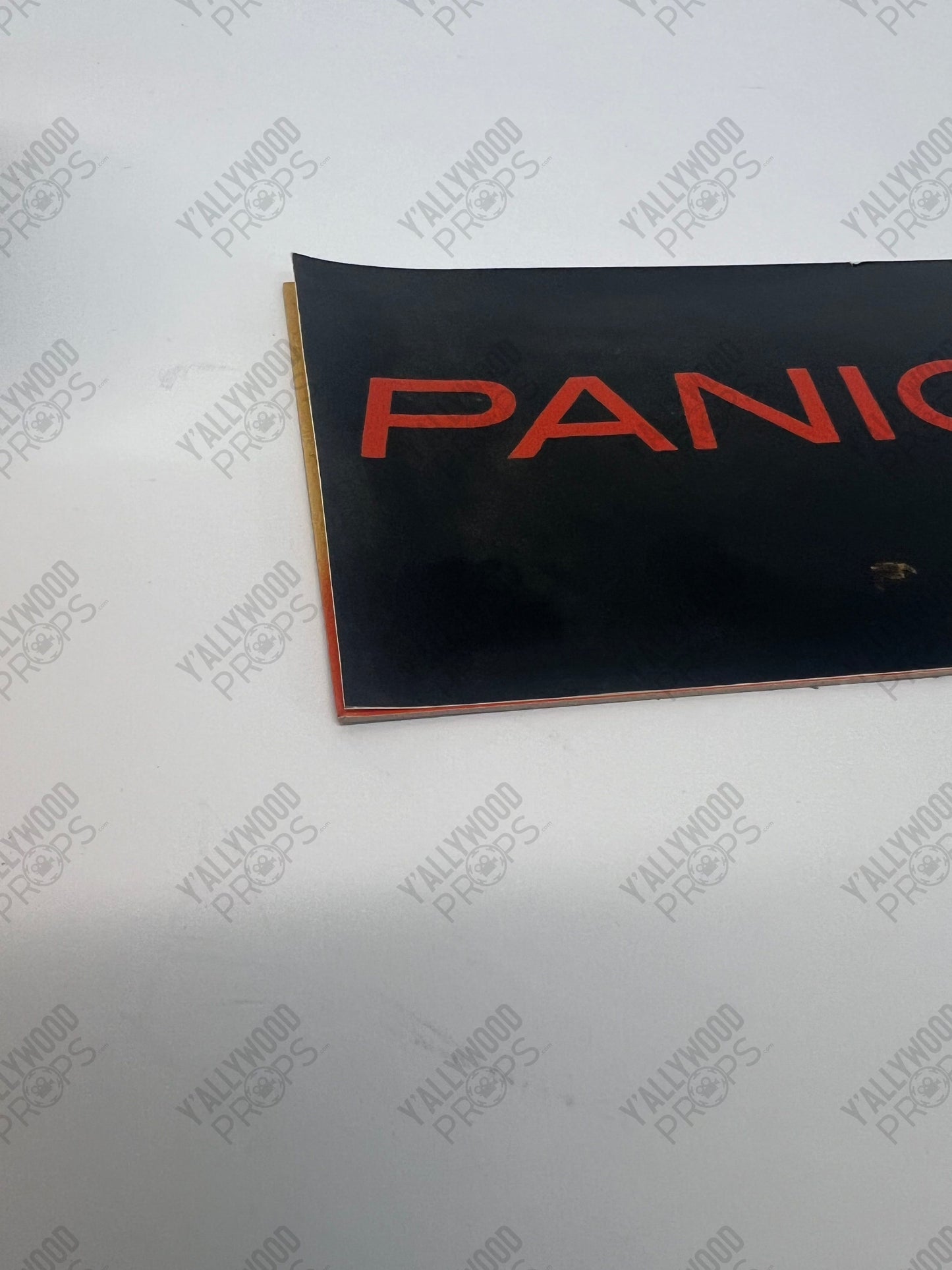 Cast & Crew Parking Pass Panic Room (2002) Movie Prop Y'allywood Props