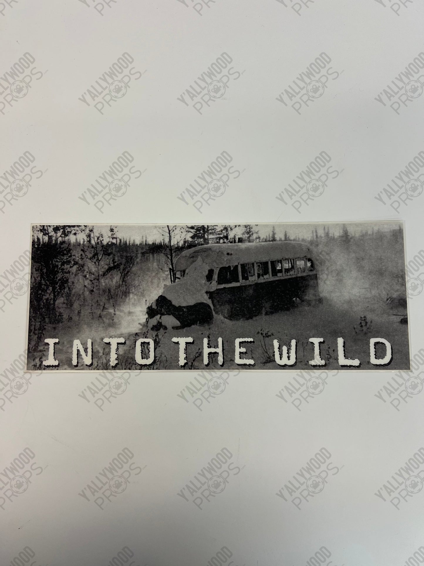 Cast & Crew Parking Pass Into The Wild (2007) Movie Prop Y'allywood Props