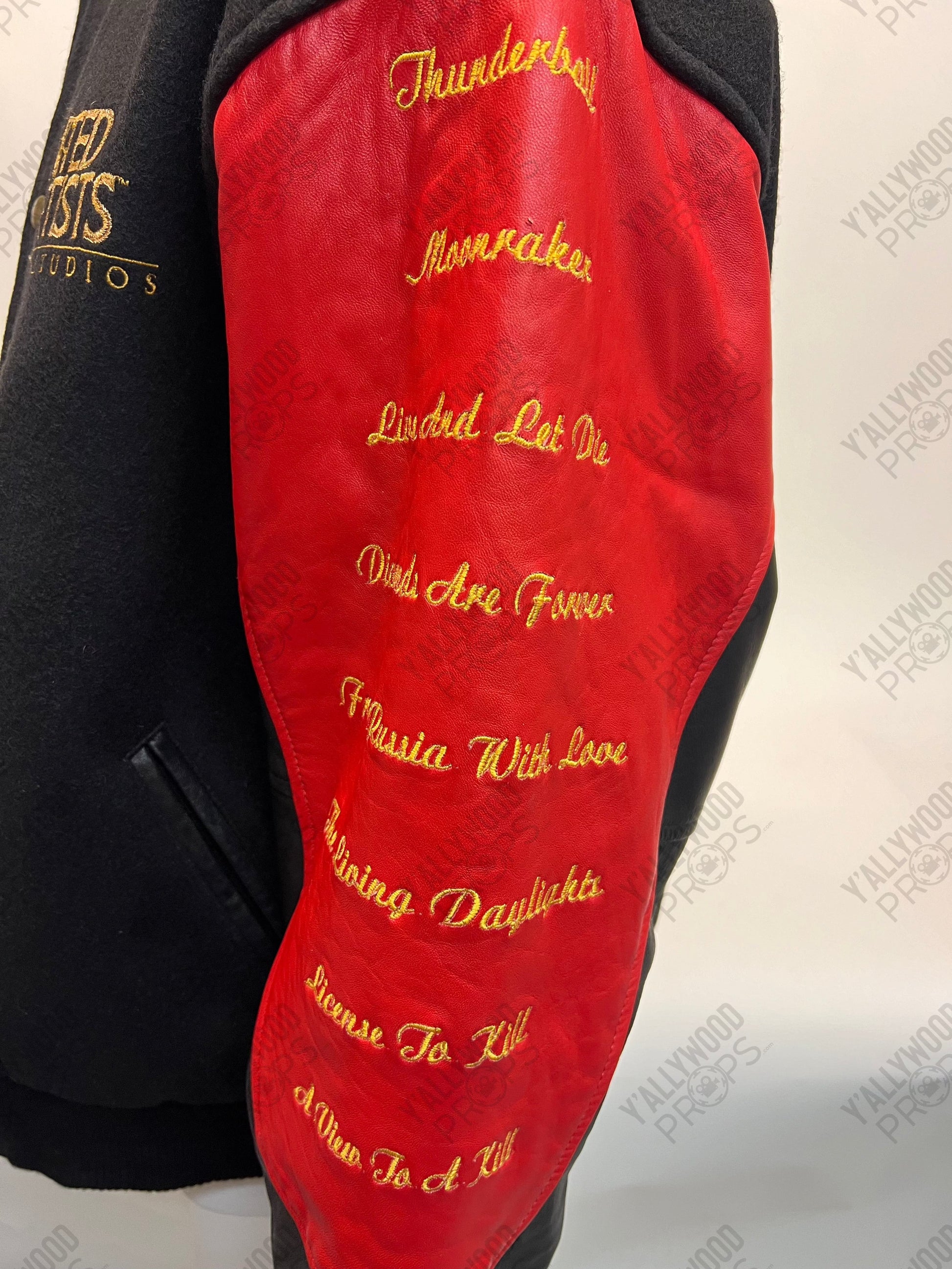 GoldenEye James Bond 007 Cast & Crew Gift Jacket Wardrobe Y'allywood Props