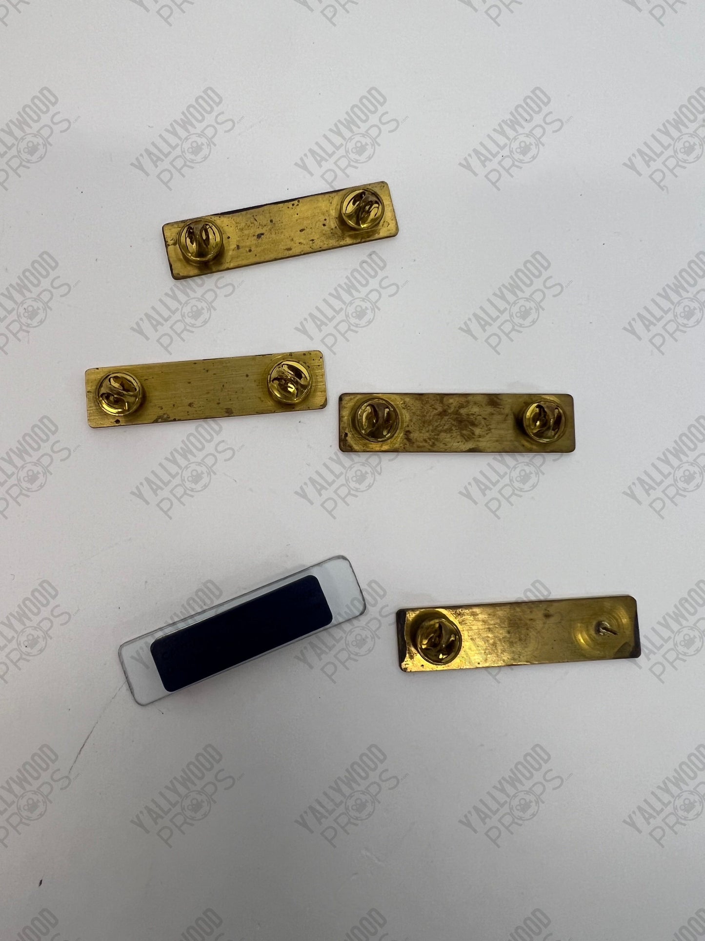 Name Badges from Stephen King's The Outsider Movie Prop Y'allywood Props