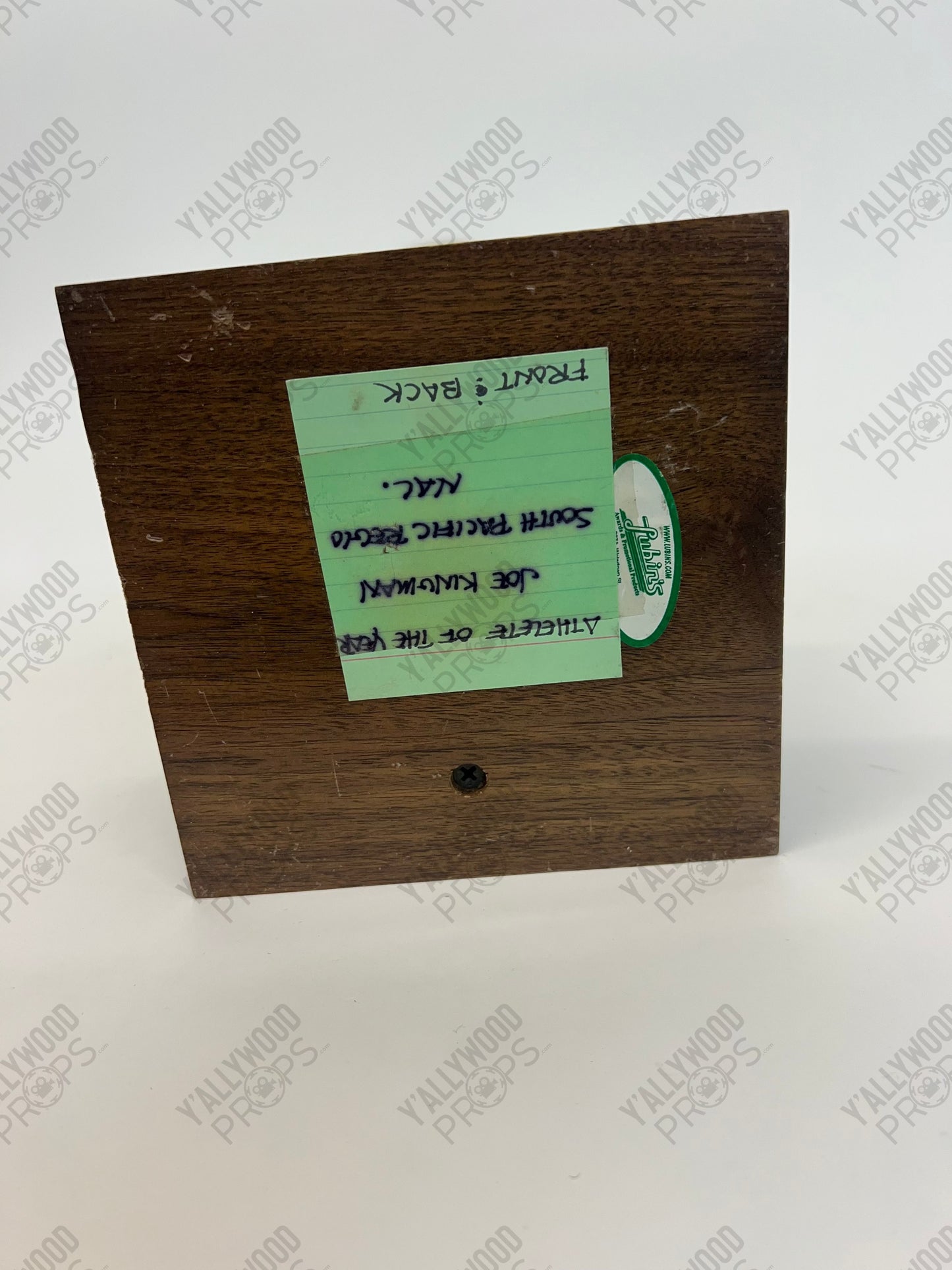 Joe Kingman Trophy The Game Plan Movie Prop Y'allywood Props