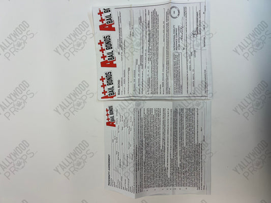 Johnny's Bail Bond S3E1 Cobra Kai Movie Prop Y'allywood Props