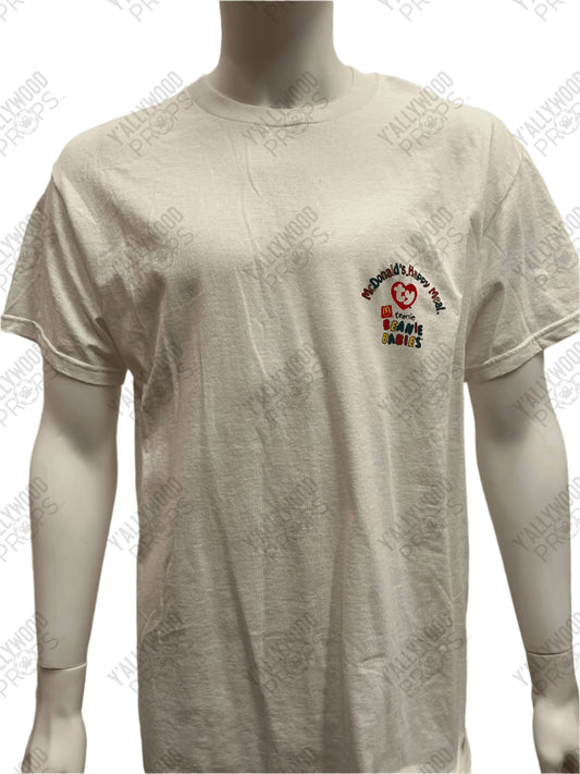 McDonald's Happy Meal T-Shirt The Beanie Bubble (2023) Wardrobe Y'allywood Props