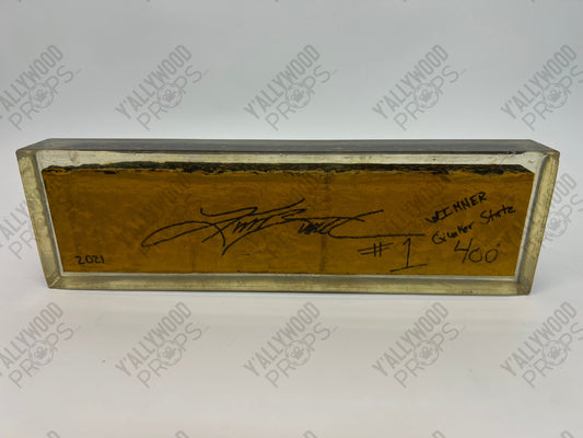 Kyle Busch Autographed Atlanta Motor Speedway Track Autograph Y'allywood Props