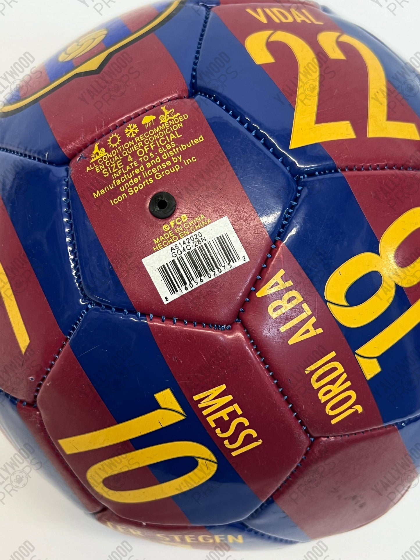 Miguel's Soccer Ball S5E1 Cobra Kai Movie Prop Y'allywood Props