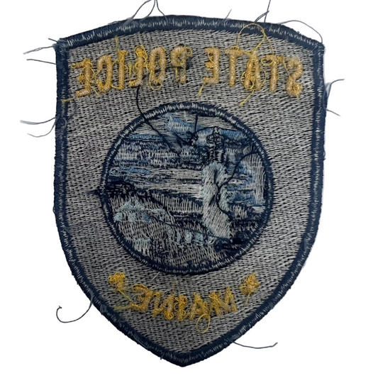 Maine State Police Uniform Patch Castle Rock Movie Prop Y'allywood Props