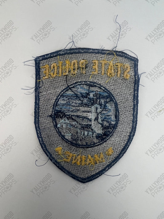 Maine State Police Uniform Patch Castle Rock Movie Prop Y'allywood Props