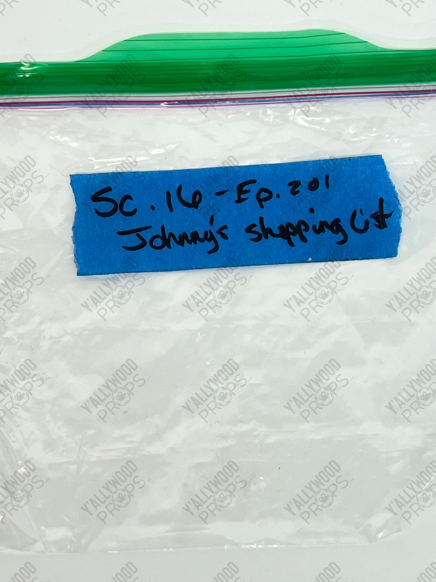 Johnny's Shopping List S2E1 Cobra Kai Movie Prop Y'allywood Props