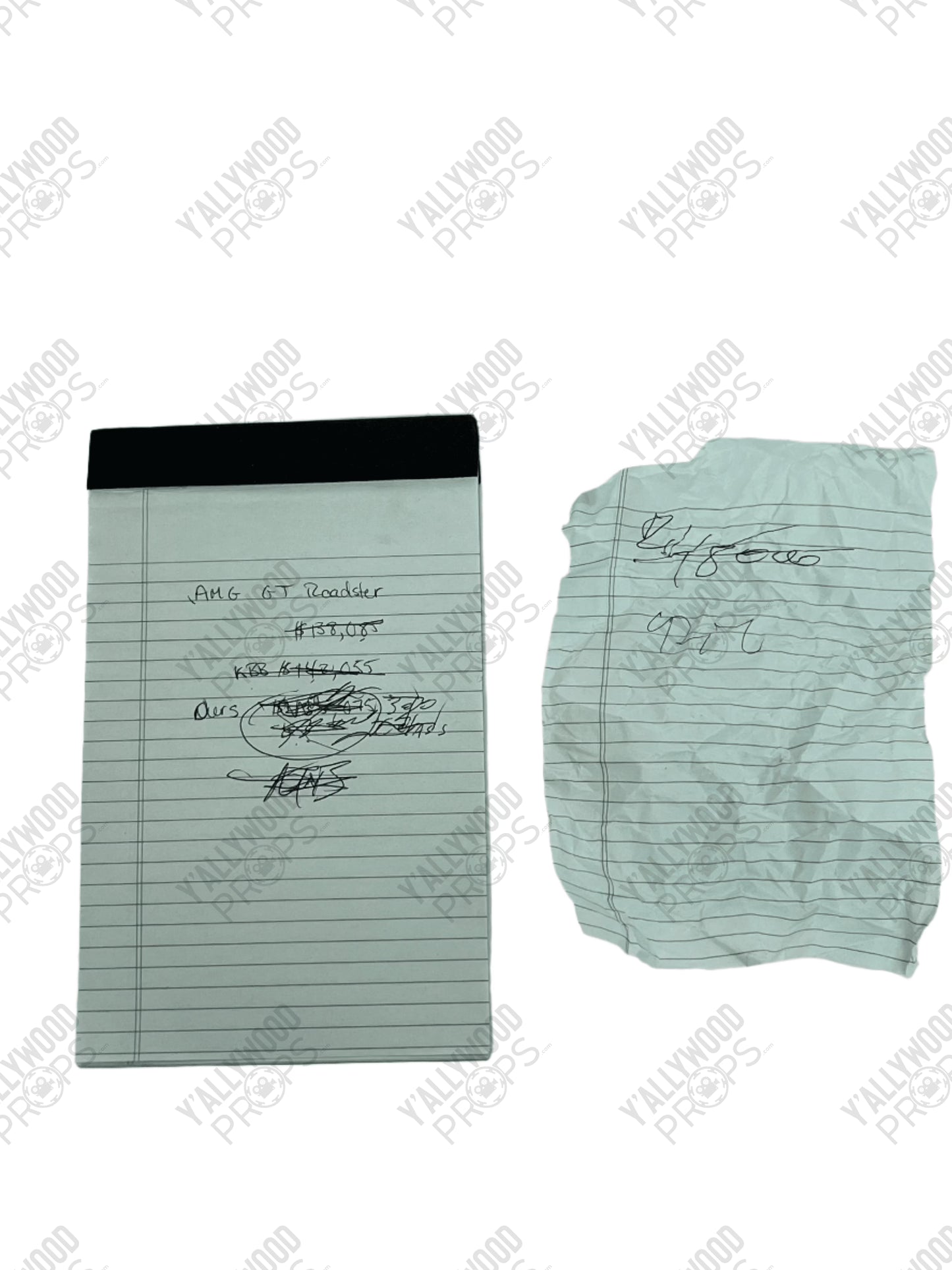 Daniel's Offer Pad S2E2 Cobra Kai Movie Prop Y'allywood Props
