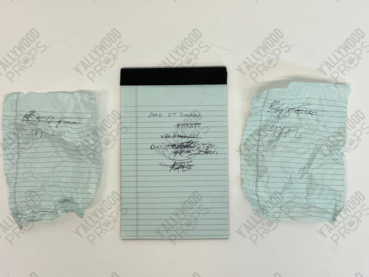 Daniel's Offer Pad S2E2 Cobra Kai Movie Prop Y'allywood Props