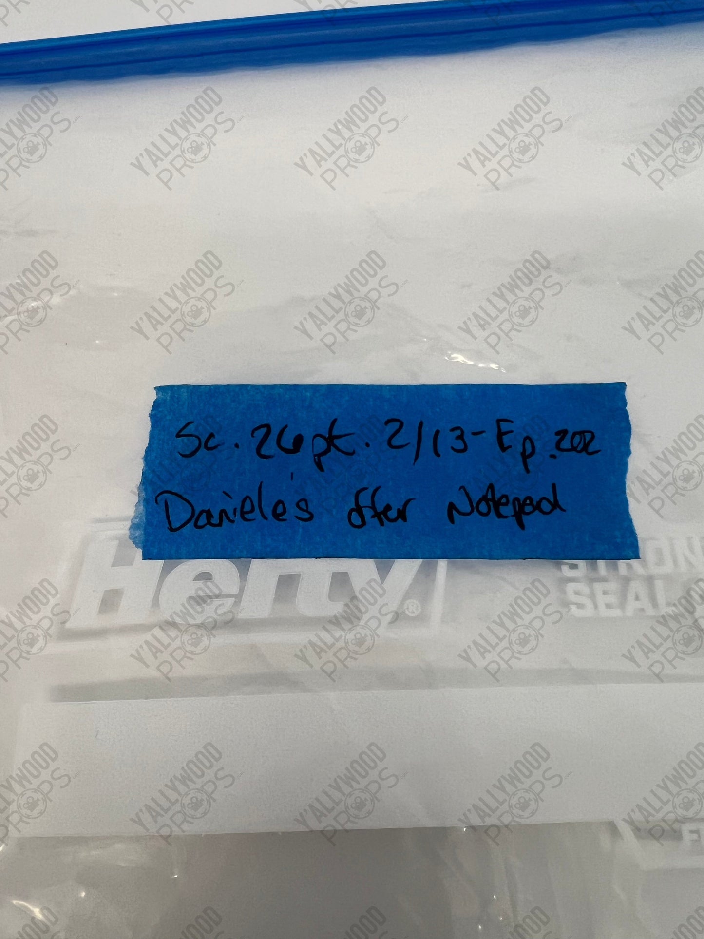 Daniel's Offer Pad S2E2 Cobra Kai Movie Prop Y'allywood Props