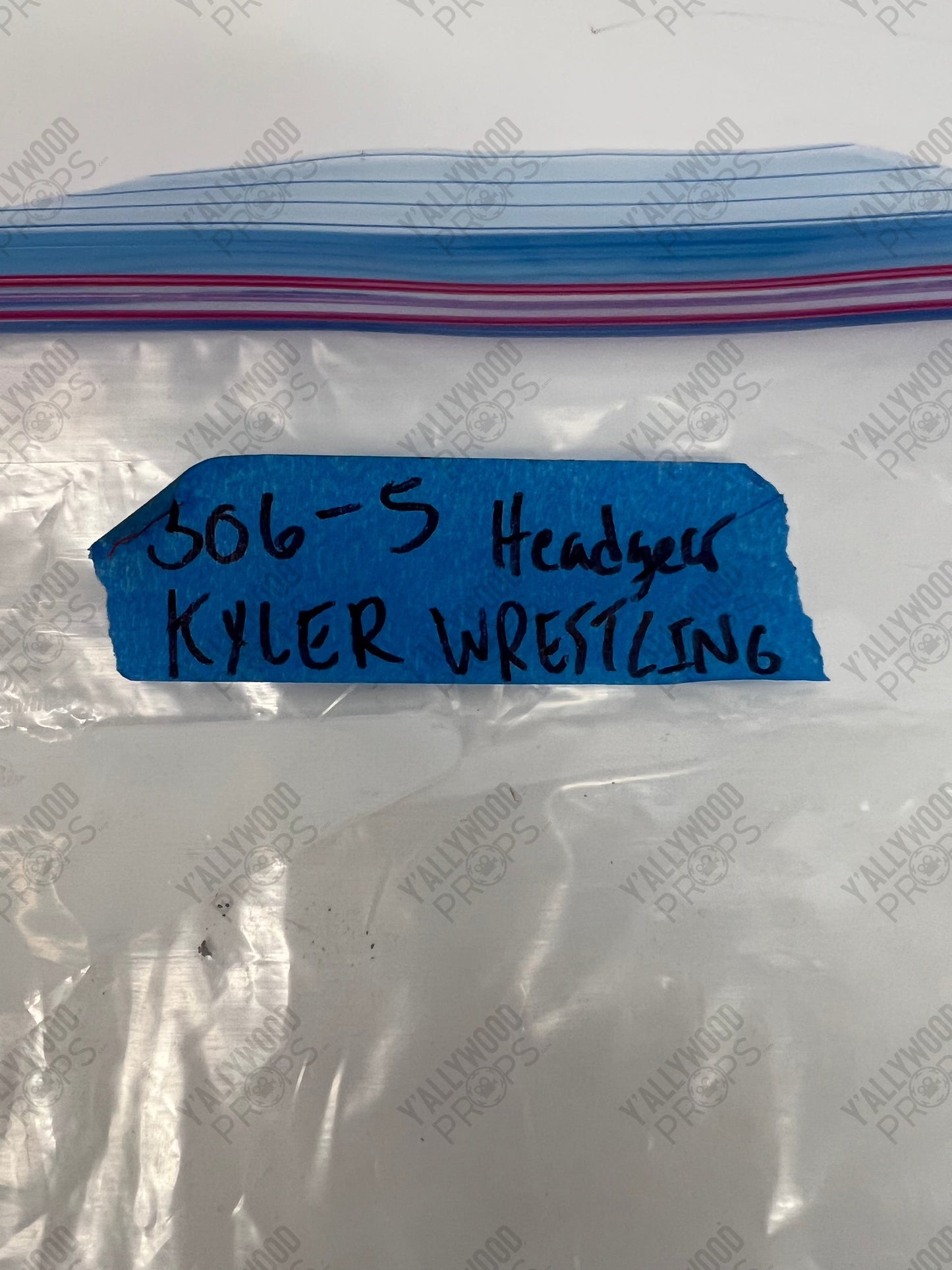 Kyler's Wrestling Headgear S3E6 Cobra Kai Movie Prop Y'allywood Props