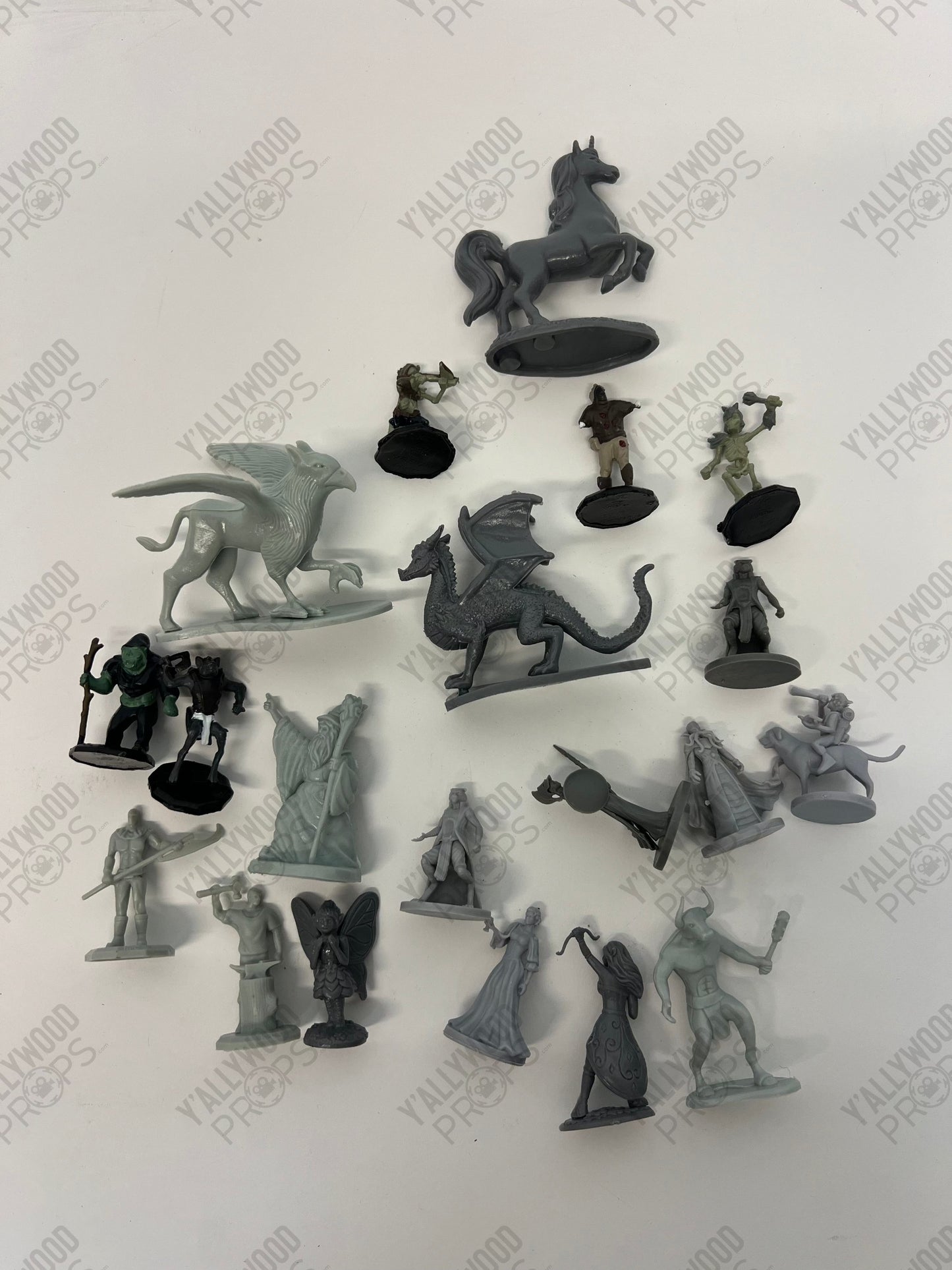 Stingray's D&D Game Set-up S5E9 Cobra Kai Movie Prop Y'allywood Props Figure Lot 1